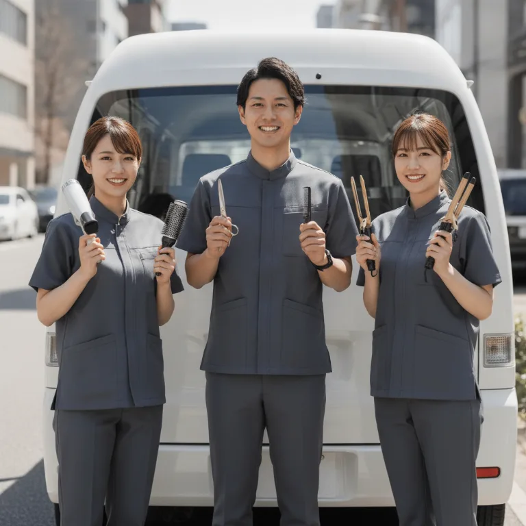 高級美容室 のチーム: 呉市